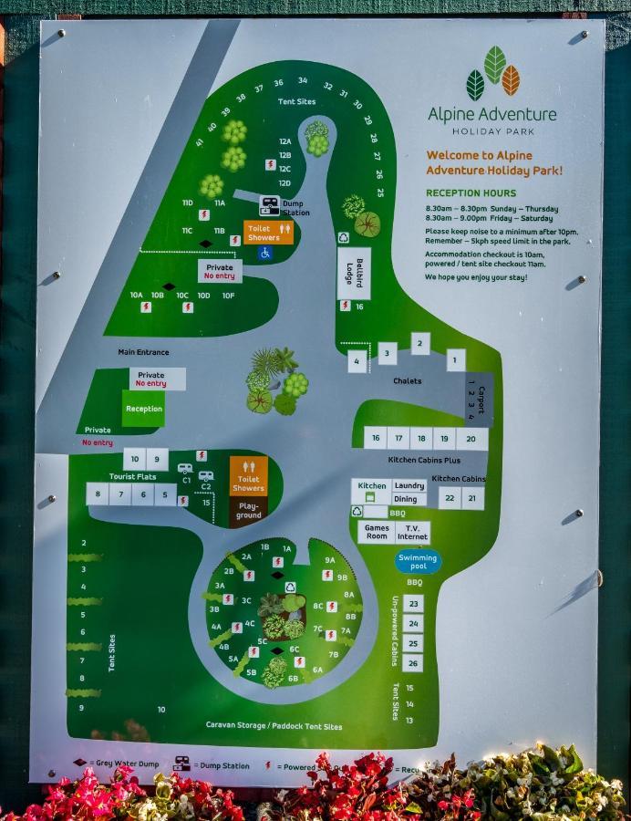 Alpine Adventure Holiday Park Hanmer Springs Bagian luar foto
